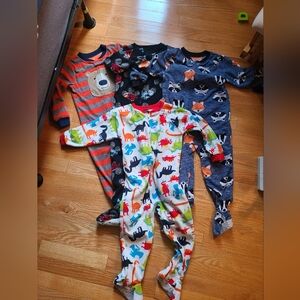 Boys Variety Of Feetie PJ's